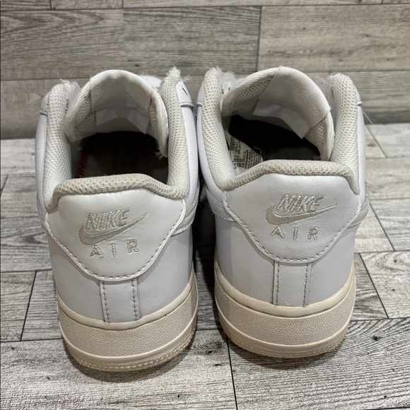 Nike Air Force 1 White Sneakers - Picture 2 of 7